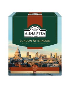 Чай черный Лондонский полдник в пакетиках 2 г х 100 шт Ahmad tea