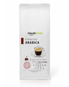 Кофе натуральный Espresso Arabica зерновой жареный 1 кг Italco