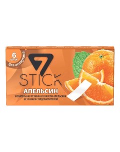 Жевательная резинка Апельсин 16 г 6 пластинок 7 stick
