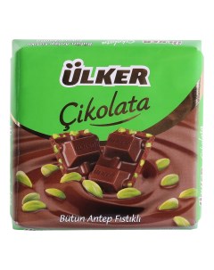 Шоколад Cikolata молочный с фисташками 65 г Ulker