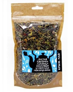 Чай травяной Ассорти 4 с можжевельником 70 г Крым-чай