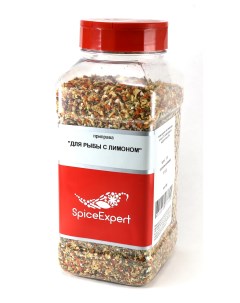 Приправа Для рыбы с лимоном 500гр 1000мл банка SpicExpert Spiceexpert