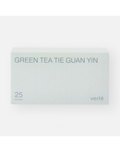 Чай Те гуань ин зеленый 25 пакетиков Verle