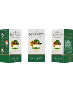Чай зеленый Classic Green в пакетиках 2 г х 25 шт Kensington