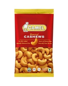Кешью жареный roasted salted cashews подсоленный 40 г Camel