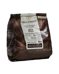 Шоколад тtмный 54 5 таблетированный 400 г Callebaut