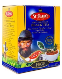 Чай Черный листовой FBOP 100 г St. clair's