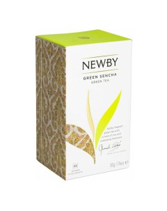 Чай Green Sencha зеленый 25 пакетиков 443310 Newby