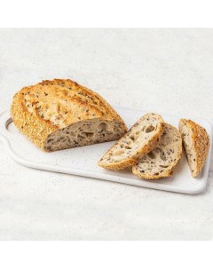 Хлеб Пекарня Злаковый половинка 140 г Вкусвилл