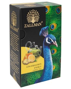 Чай зеленый прессованный Вкус Востока Имбирно лимонная энергия 10 шт Zallman