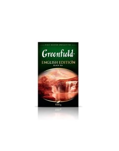 Чай чёрный English Edition листовой 100 г Greenfield
