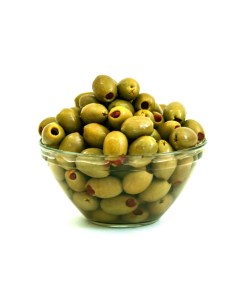 Оливки зеленые с красным перцем 300 г Spainolli