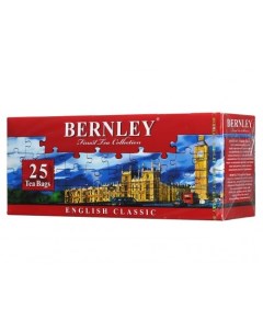Чай черный english classic 25 пакетиков Bernley