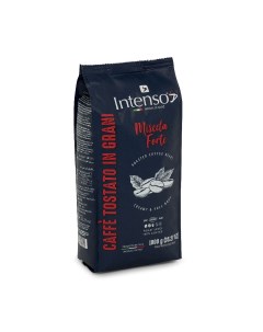 Кофе натуральный Forte зерновой 1 кг Intenso