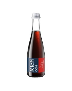 Газированный напиток Cola стекло 0 33 литра 12 штук Rich