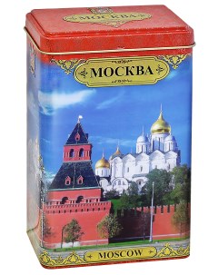 Чай черный Москва Кремель Шри Ланка 75г Избранное из моря чая