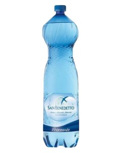 Вода минеральная газированная 1 5 л San benedetto