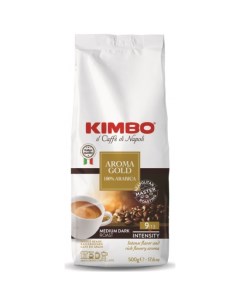 Кофе в зернах espresso italiano aroma gold 500 г Kimbo