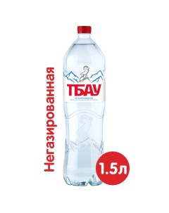 Вода Негазированная ПЭТ 1 5 Тбау