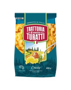 Макаронные изделия Turatti Гребешки 450 г Trattoria di maestro