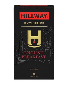 Чай черный English Breakfast в пакетиках 2 г х 25 шт Hillway
