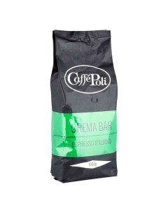 Кофе Crema в зернах 1 кг Caffe poli