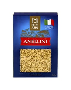 Макароны Anellini из твердых сортов пшеницы 450 г Dolce albero