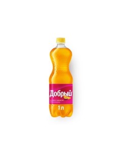Газированный напиток манго маракуйя 0 5 л Добрый
