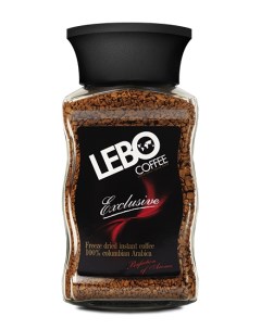 Кофе растворимый exclusive 100 г Lebo