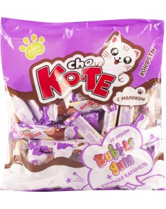 Конфеты шоколадные Bubble Gum и взрывная карамель Cho ko-te