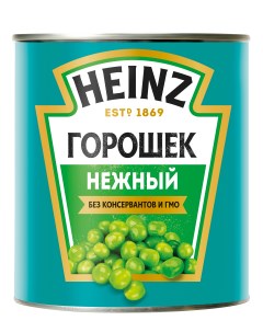 Горошек зеленый нежный 400 г Heinz