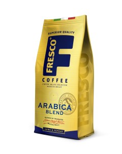 Кофе в зернах Arabica Blend Славкофе пакет 200 г Fresco
