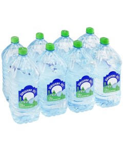 Вода питьевая негазированная 8 штук по 1 75 л Шишкин лес