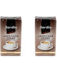 Кофе молотый Americano Crema 250 г х 2 шт Jardin