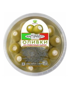 Оливки крупные со сливочным сыром 250 г Amyga