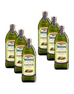 Масло Grapeseed Oil из виноградных косточек 1 л 6 шт Monini