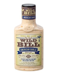 Соус Wild Bill BBQ Американский Чесночный 450мл Remia
