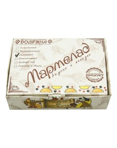 Мармелад желейно фруктовый лимонный 180 г Бодряна