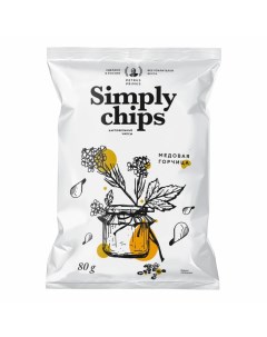Чипсы картофельные медовая горчица 80 г Simply chips