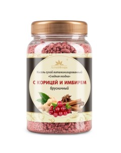 Кисель брусничный с корицей и имбирем 250 г Алтайфлора