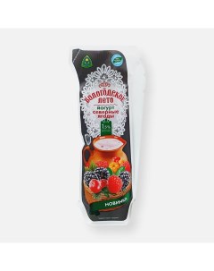 Йогурт питьевой Северные ягоды 1 5 450 г Вологодское лето