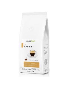 Кофе в зернах fresh Caffe Crema 1000 г Italco