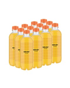 Напиток газированный Orange со вкусом апельсина 0 5 л х 12 шт Sever