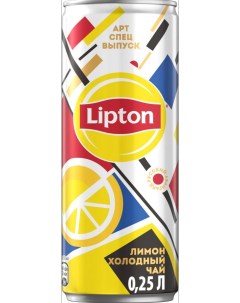 Чай черный Ice Tea Лимон 250мл Lipton