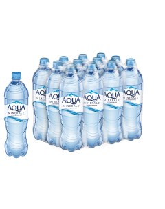 Вода питьевая негазированная пластик 1 л 12 шт Aqua minerale