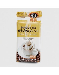 Молотый кофе в дрип пакетах Original BLEND 24 x 8 г 192г Japan Seiko coffee