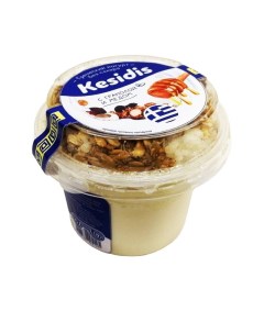 Йогурт Греческий гранола с медом 4 200 г Kesidis dairy