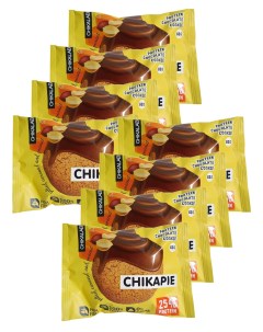 Протеиновое печенье Chikapie с начинкой 8x60г арахис Bombbar печенье без сахара Chikalab
