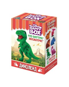 Карамель Хэппи Бокс с фигуркой Динозавры 30 г Happy box