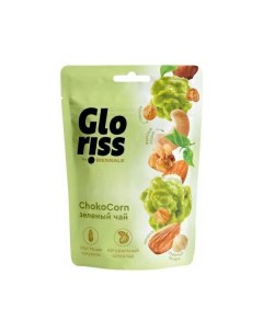 Конфеты глазированные ChokoCorn зеленый чай 90 г Gloriss